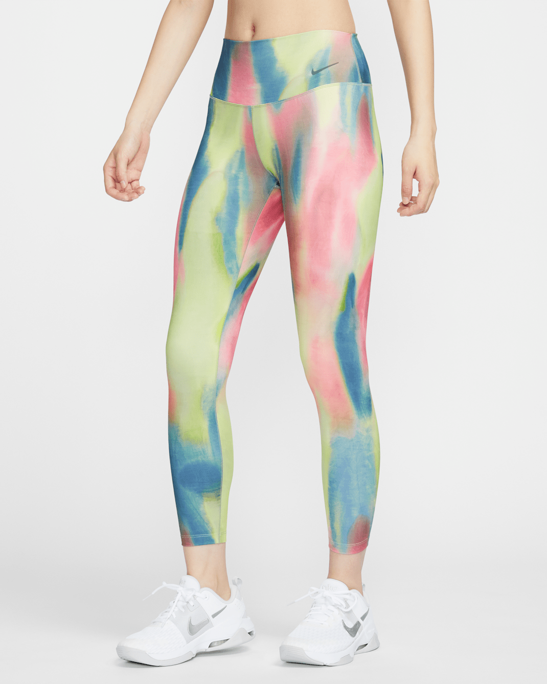 Nike Women's Artist Collection High-Waisted 7/8 Leggings - Aster Pink/Black