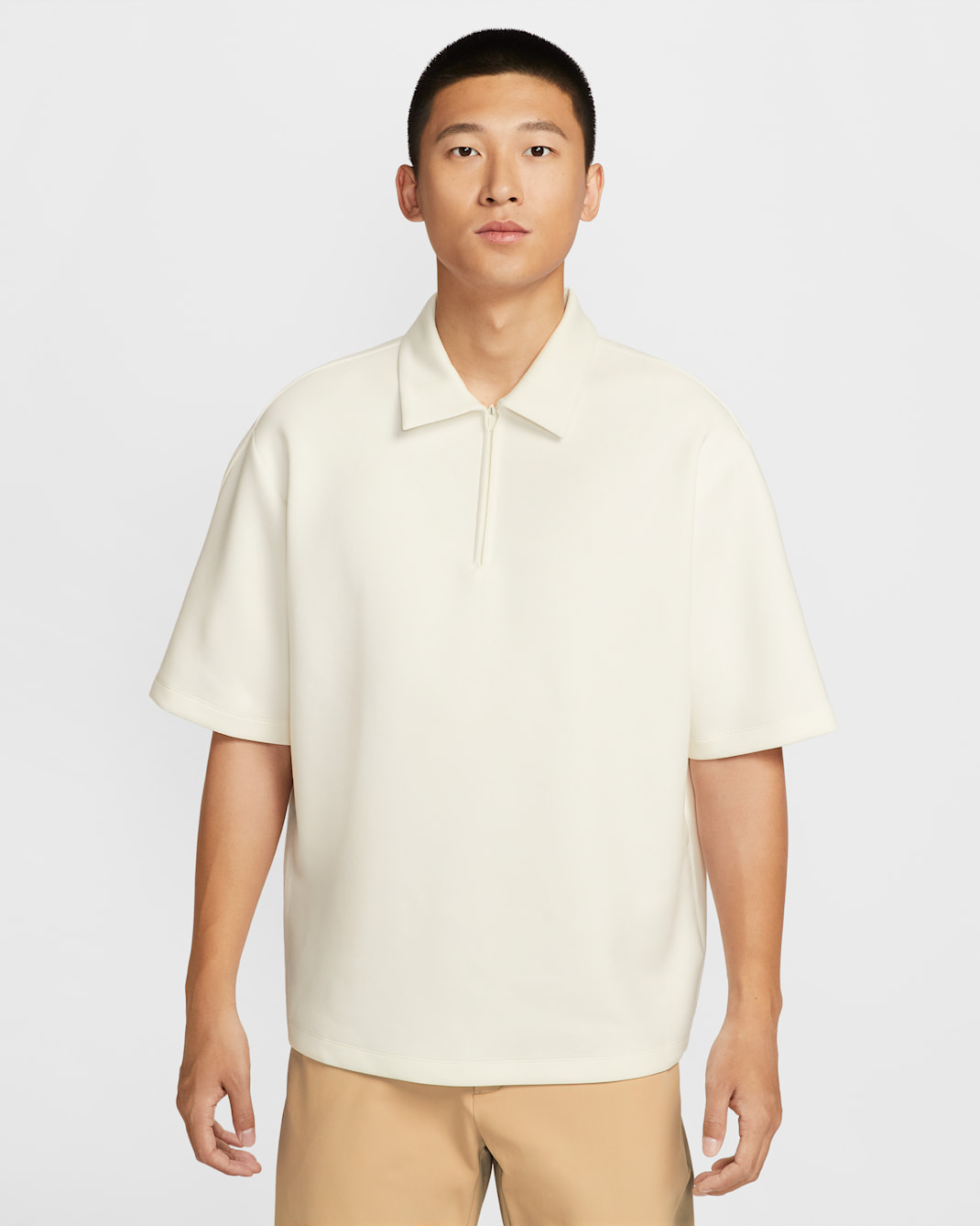 เสื้อโปโล Dri-FIT ผู้ชาย Nike 24.7 ImpossiblySoft - Sail/Light Bone