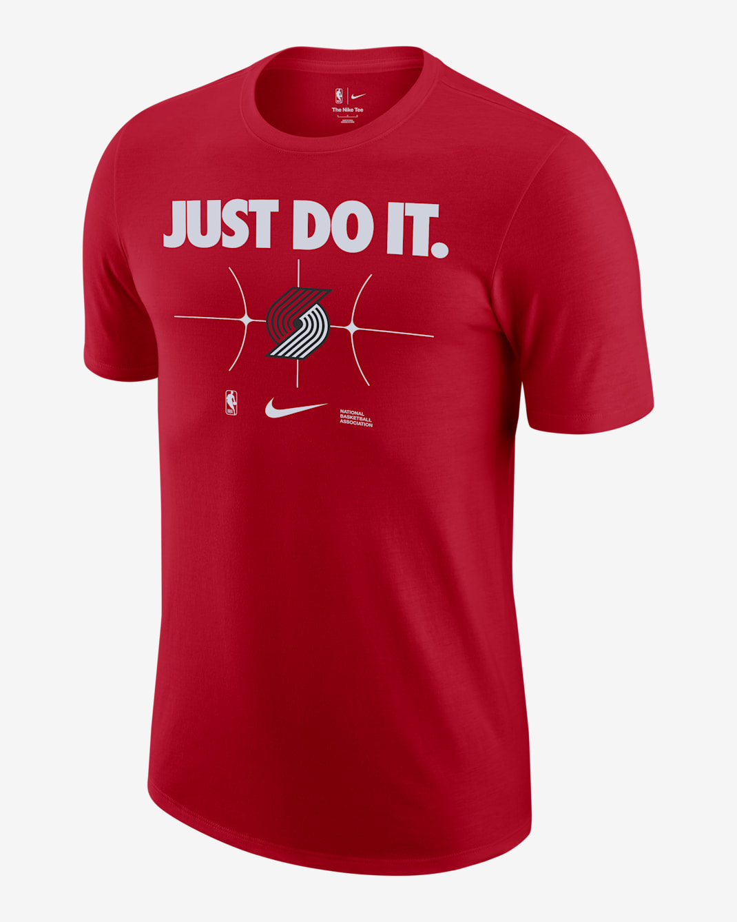 Portland Trail Blazers Essential Men's Nike NBA T-Shirt - University Red