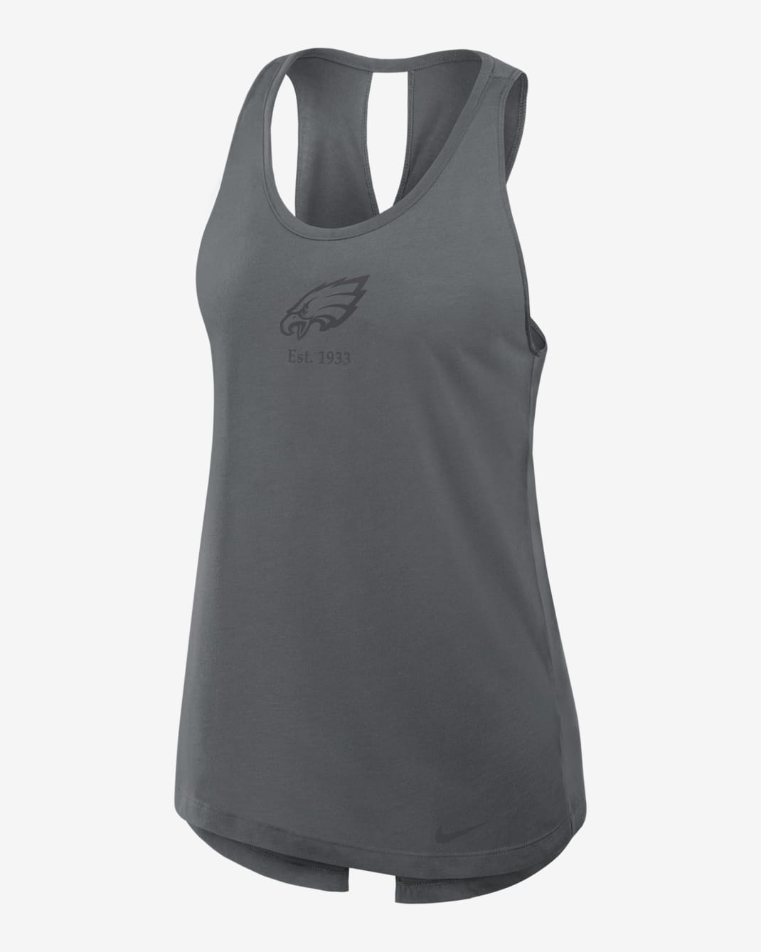 Camiseta de tirantes Nike Dri-FIT de la NFL para mujer Philadelphia Eagles Established - Gris