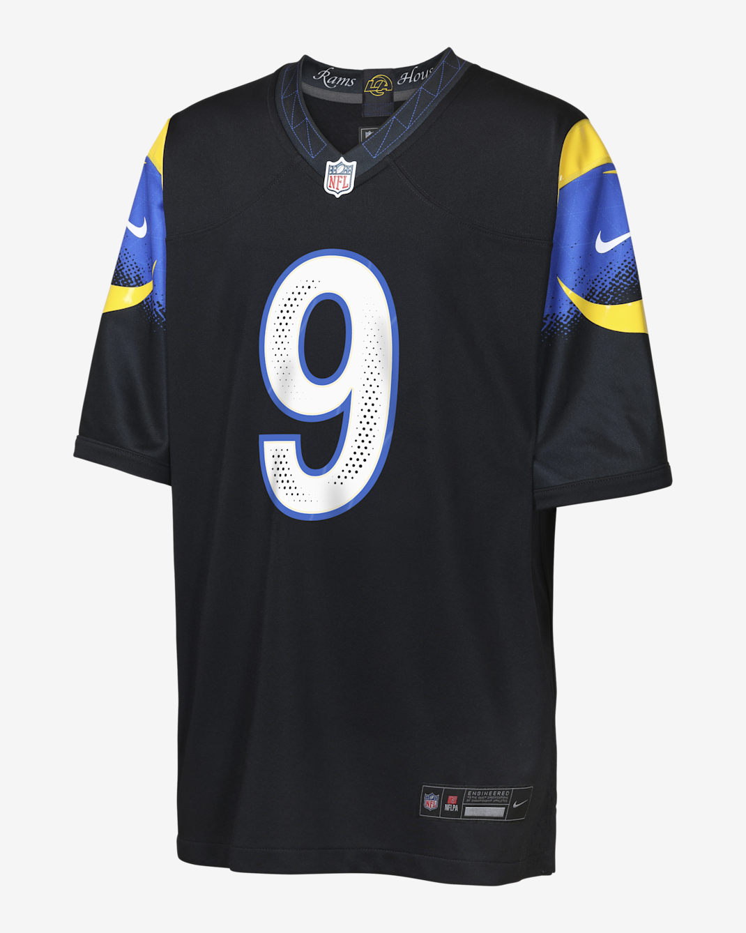 Matthew Stafford Los Angeles Rams Rivalries Collection Big Kids' Nike NFL Game Jersey - Blue