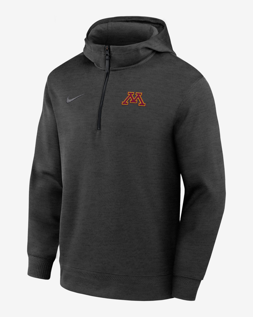 Minnesota Gophers Nike NCAA Men's Basketball Coaches' Pullover Hoodie - Black