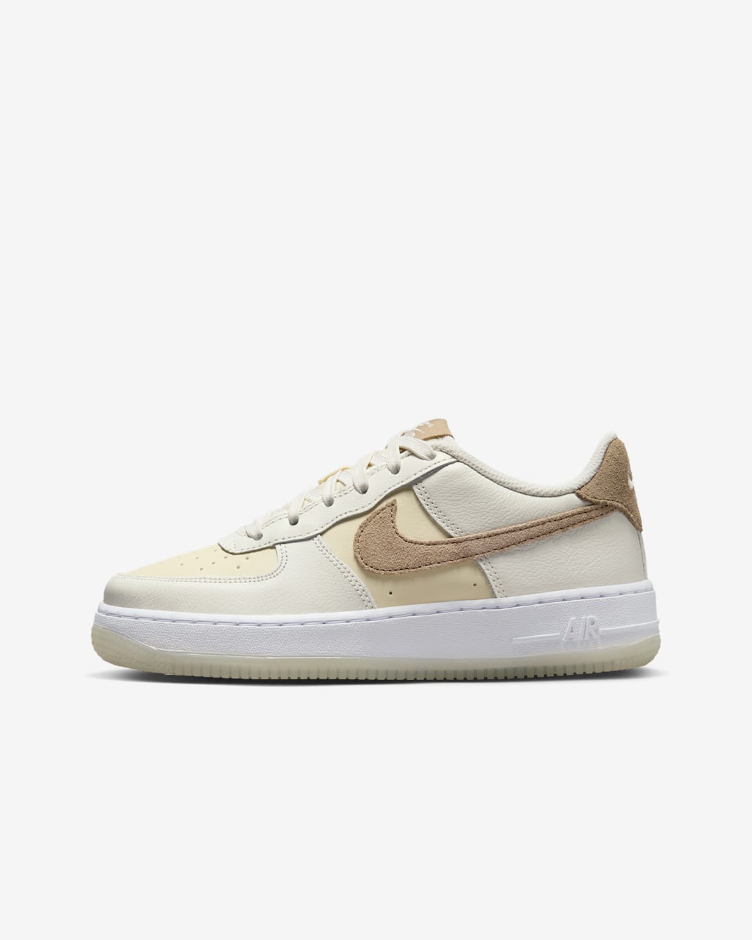 Nike Air Force 1 LV8 5 Big Kids' Shoes - Sail/Coconut Milk/White/Khaki