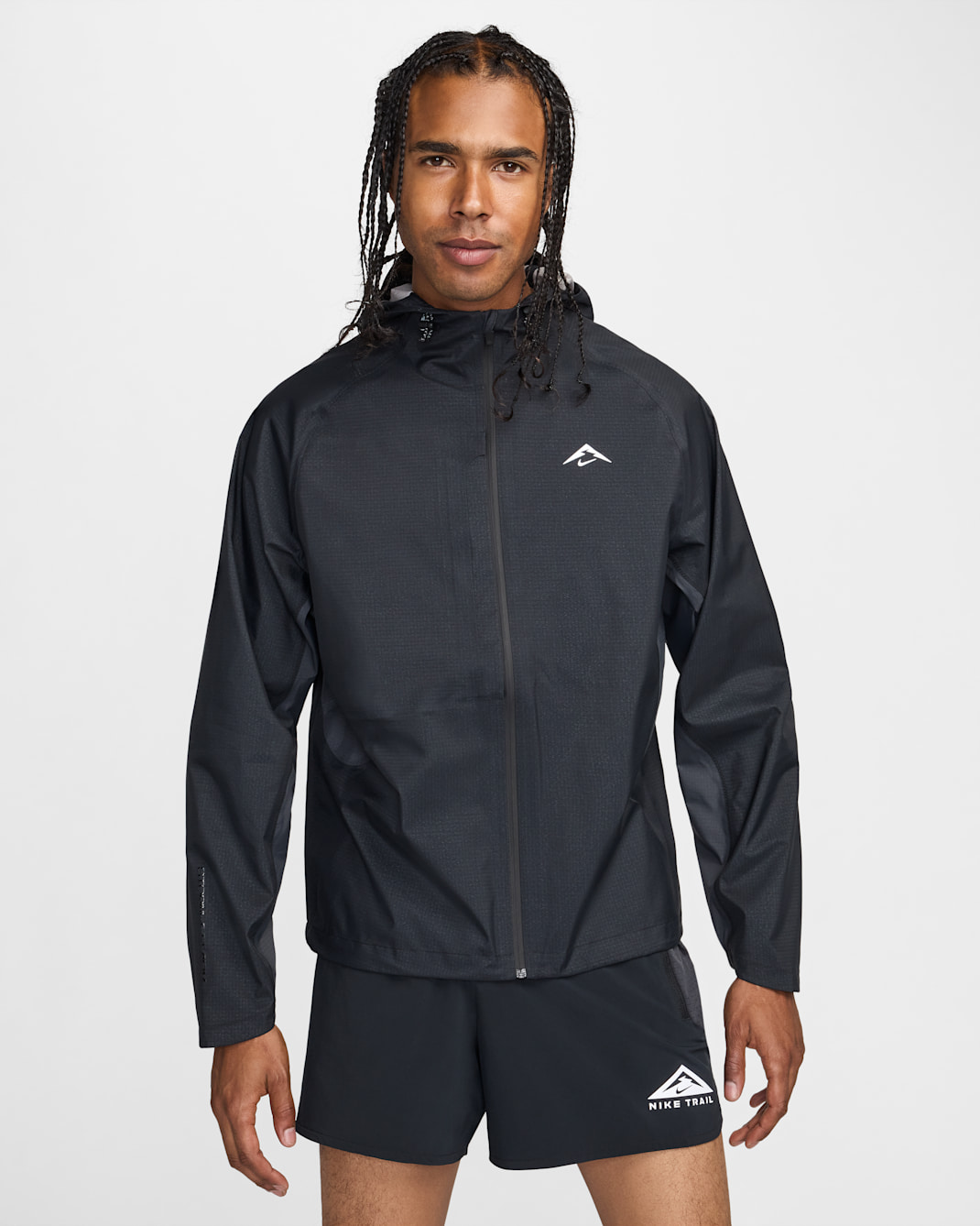 Nike Cosmic Peaks Men's Storm-FIT ADV Running Jacket - Black/Summit White