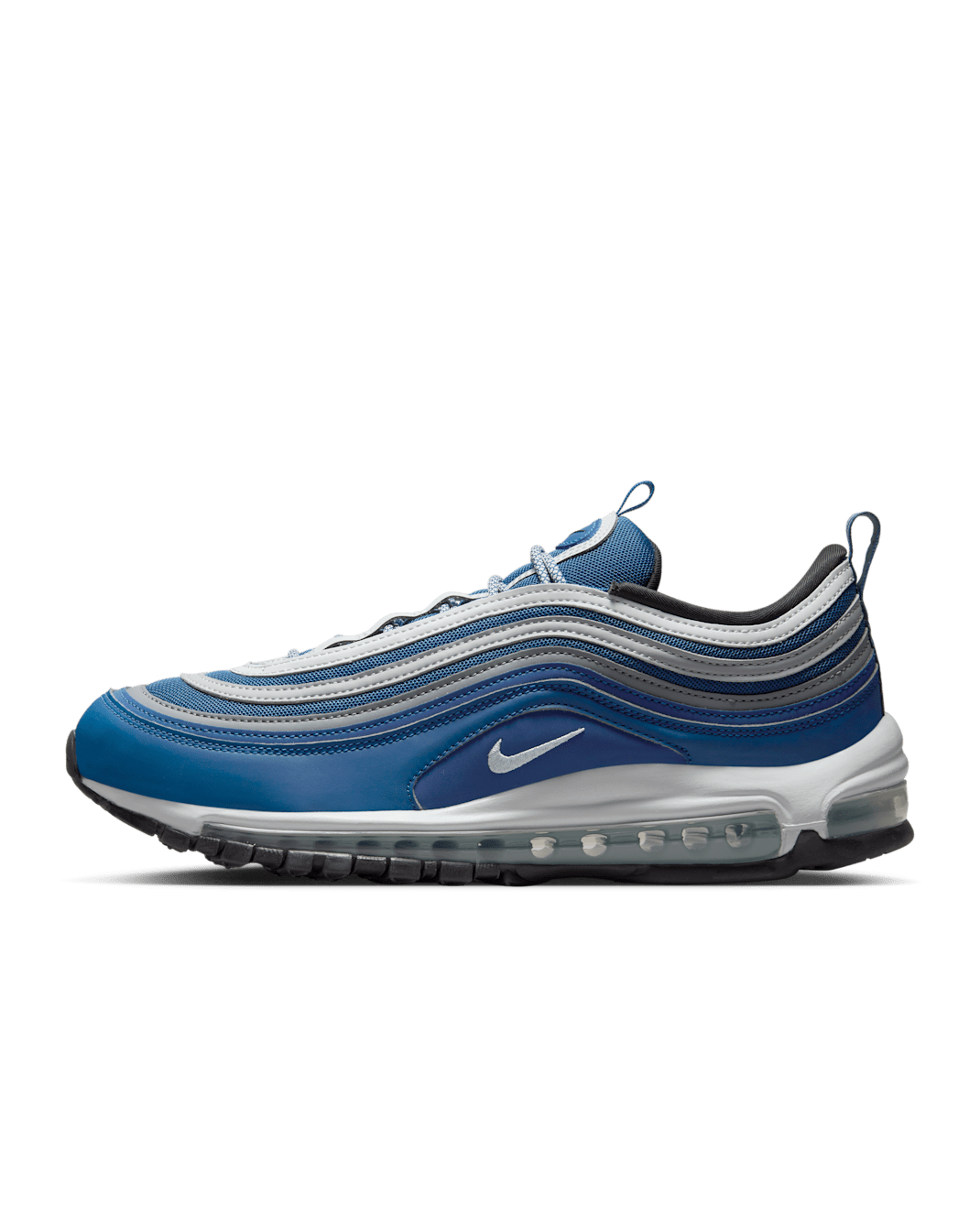 Nike Air Max 97 男鞋 - Court Blue/Pure Platinum/Wolf Grey/Glacier Blue