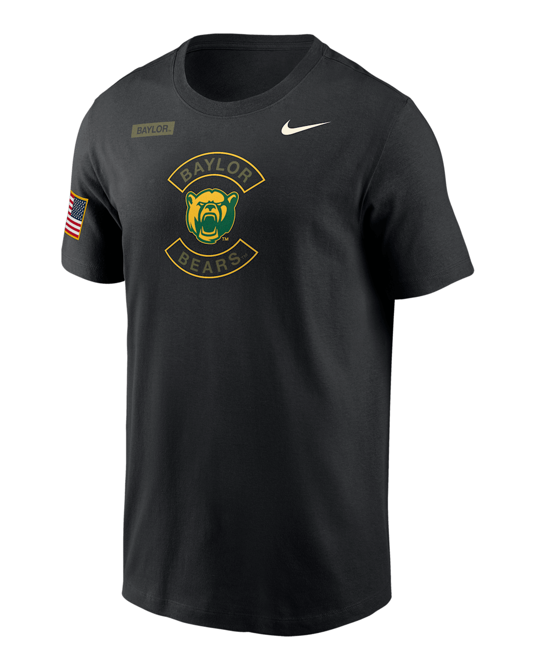 Playera Nike Dri-FIT para hombre Baylor Bears Team Issue - Negro
