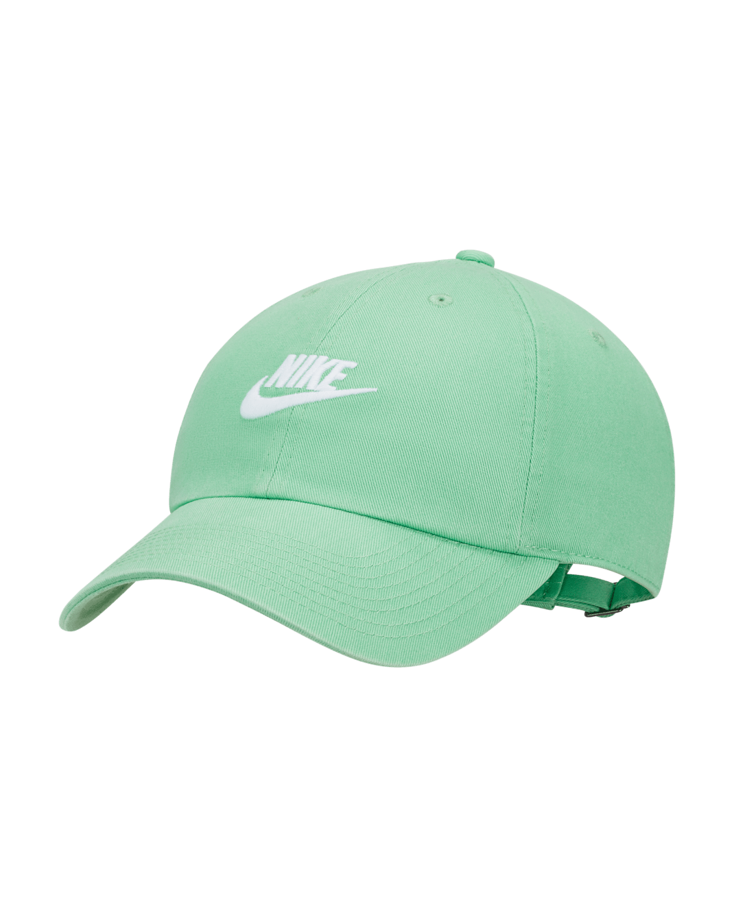 Nike Sportswear Heritage86 Futura Washed Hat - Spring Green/White