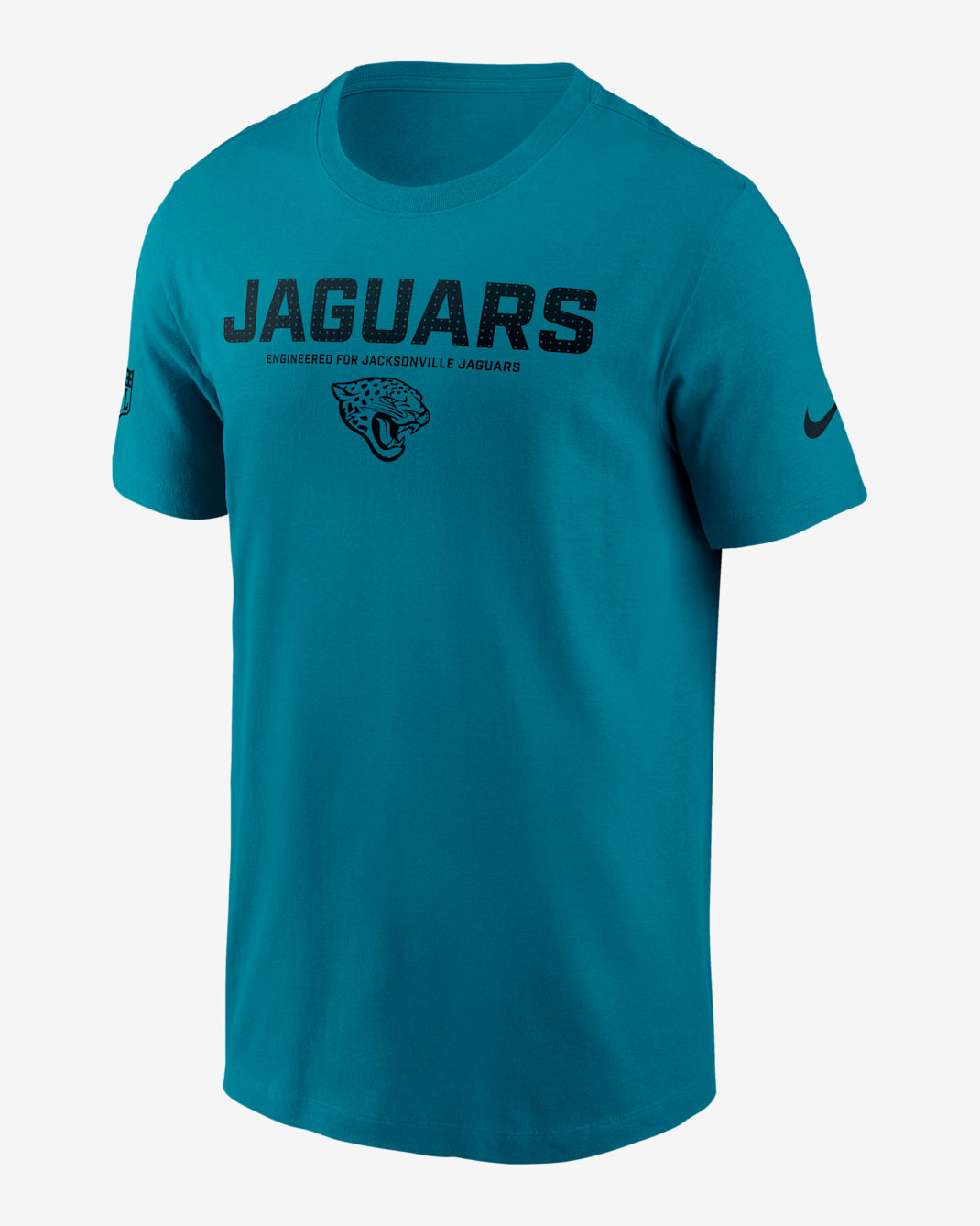 Jacksonville Jaguars Sideline Team Issue Men's Nike Dri-FIT NFL T-Shirt - Teal