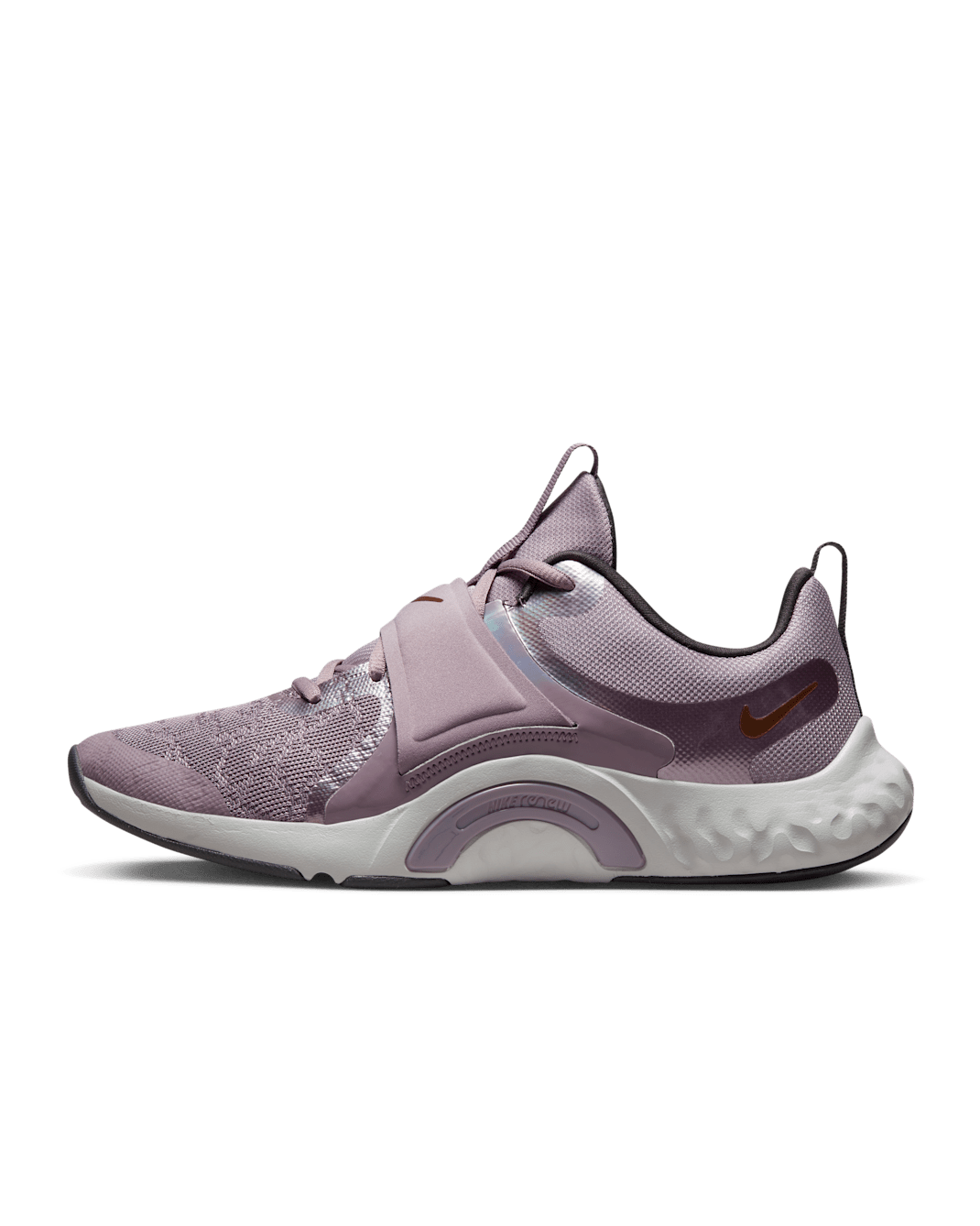 Nike Renew In-Season TR 12 Premium Women's Training Shoes - Purple Smoke/Pure Platinum/Dark Smoke Grey/Metallic Copper