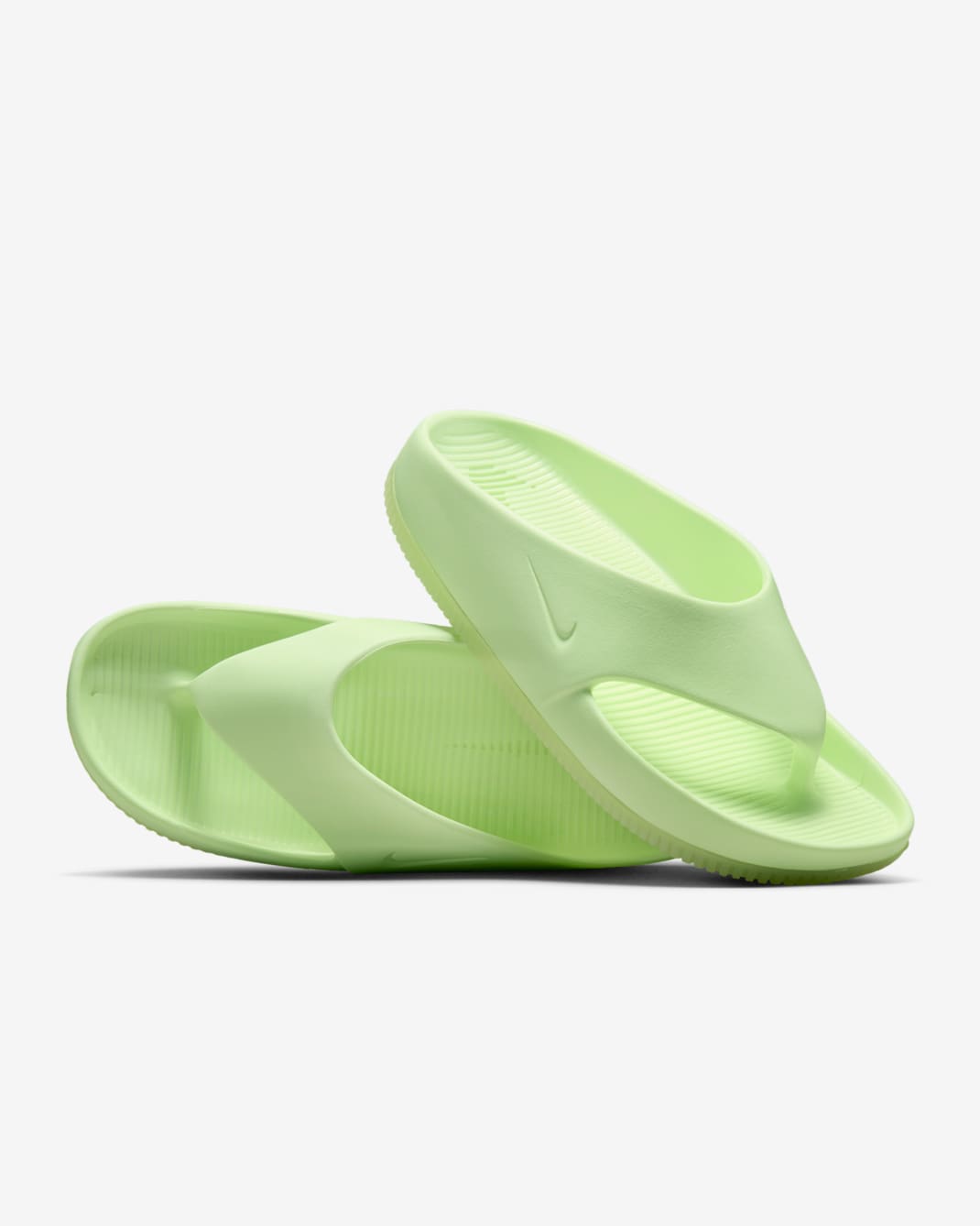 Nike Calm Women's Flip-Flops - Barely Volt/Barely Volt/Barely Volt
