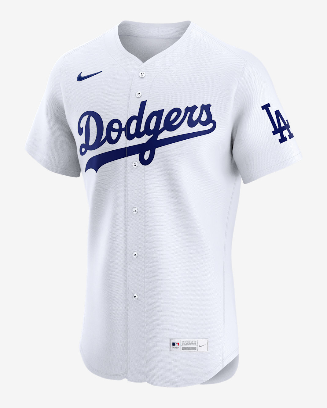 Jersey Nike Dri-FIT ADV de la MLB Elite para hombre Los Angeles Dodgers - Blanco