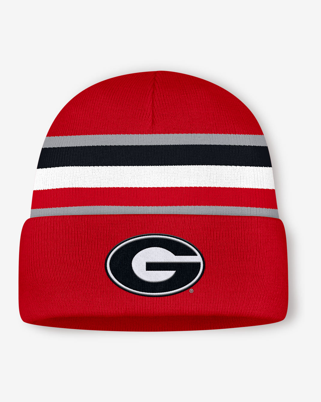 Georgia Primetime Utility Campus Men's Nike College Cuffed Beanie - Red