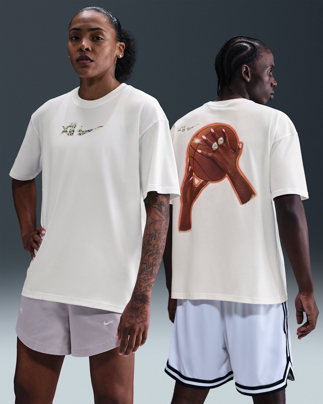 A'ja Wilson Dri-FIT Basketball T-Shirt - Sail