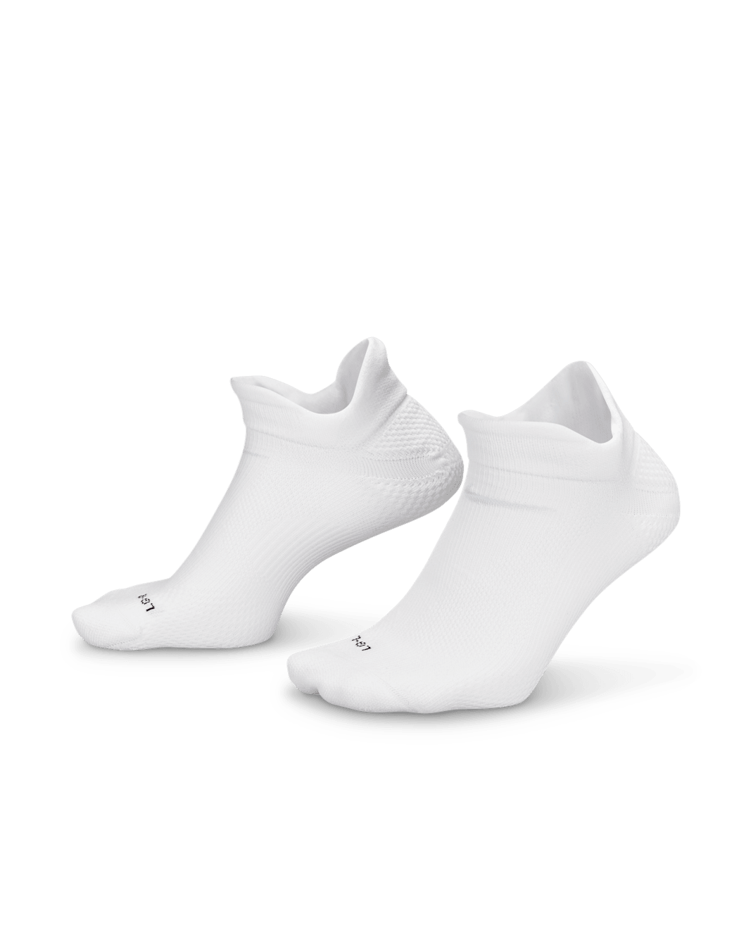 Nike Running Lightweight No-Show Socks (1 Pair) - White/Black/Pure Platinum