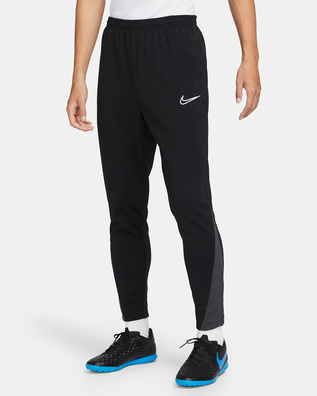 나이키 아카데미 윈터 워리어 남성 써마 핏 축구 팬츠 - 블랙/앤트러사이트