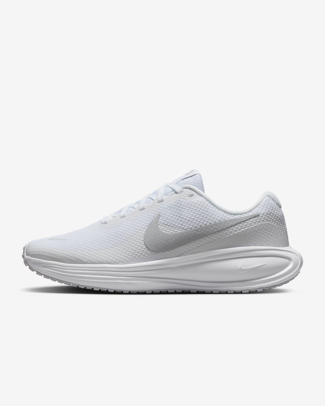 Tenis de correr en pavimento para mujer (extraanchos) Nike Revolution 8 - Blanco/Platino puro