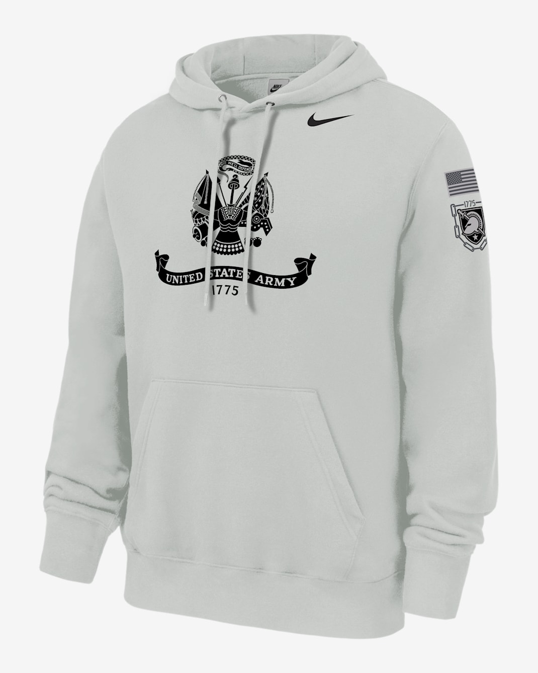 Army Rivalry Club Men's Nike College Pullover Hoodie - Grey