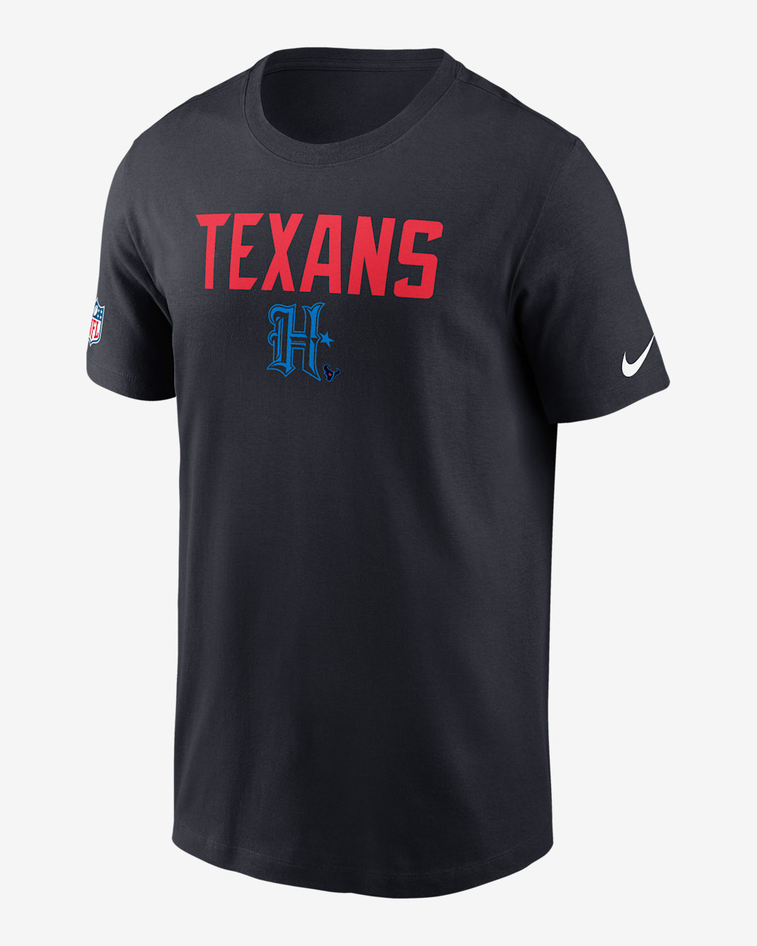 Houston Texans Alt Onside Conversion Men's Nike Dri-FIT NFL T-Shirt - Blue