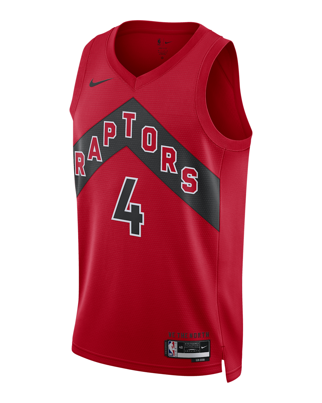 Toronto Raptors Icon Edition Men's Nike Dri-FIT NBA Swingman Jersey - University Red
