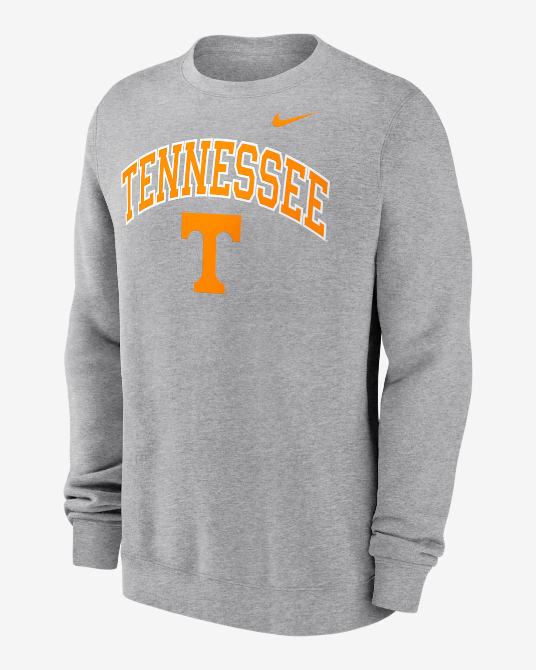 Tennessee Arch Men's Nike College Pullover Crew - Grey