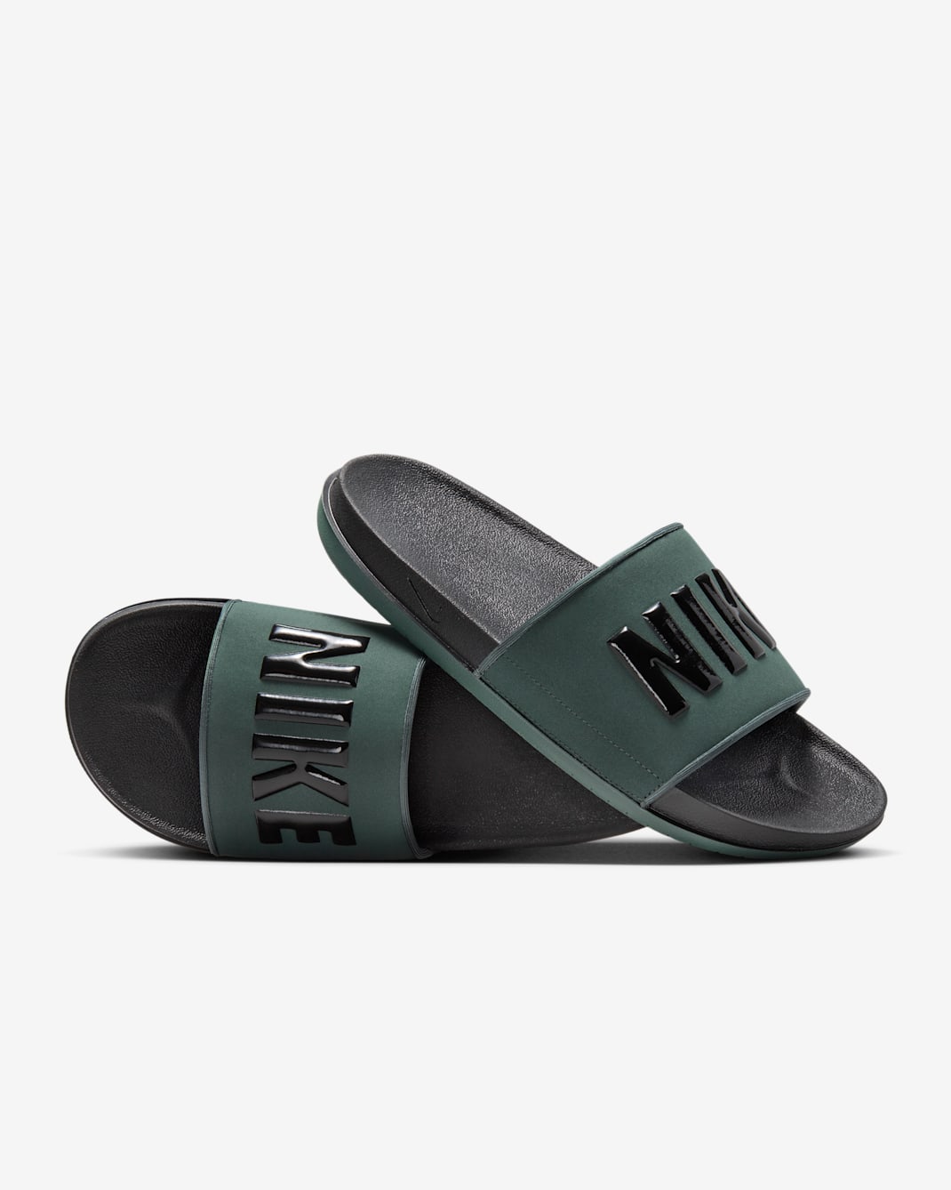 Nike Offcourt Men's Slides - Vintage Green/Black/Black