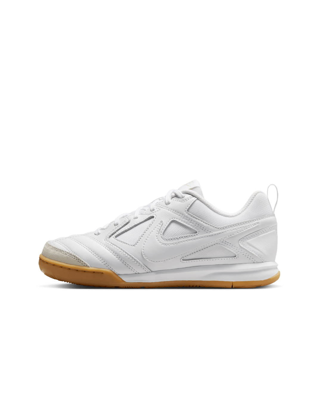 Nike Gato Older Kids' Shoes - White/Gum Light Brown/White/White