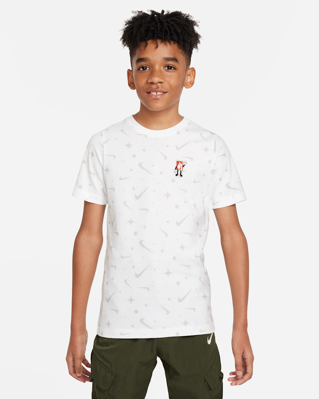 Nike Sportswear Older Kids' T-Shirt - White