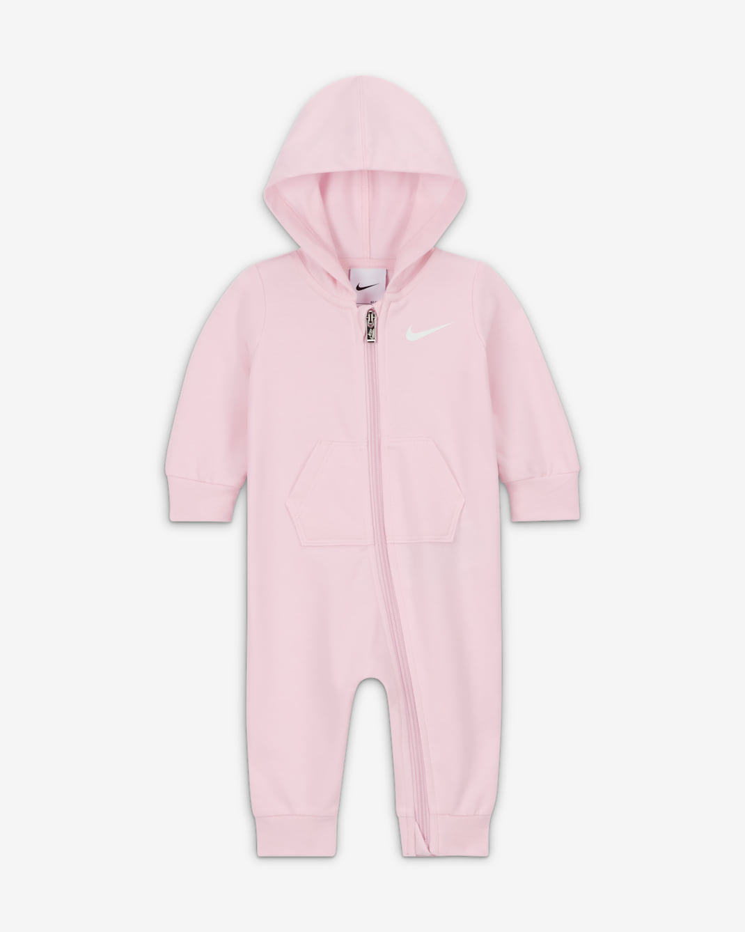 Nike Baby Essentials Baby (0-9M) Hooded Coverall - Pink Foam