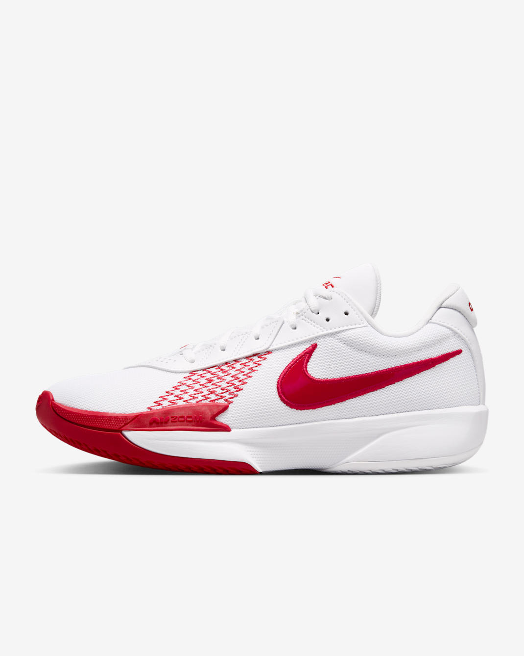 Nike G.T. Cut Academy Basketball Shoes - White/University Red