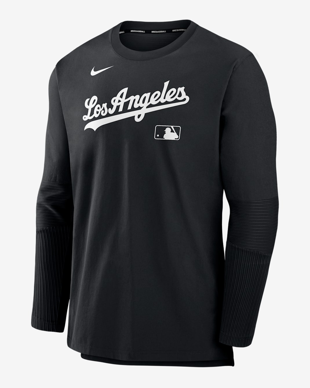 Los Angeles Dodgers Authentic Collection Player Men's Nike Dri-FIT MLB Pullover Sweatshirt - Black