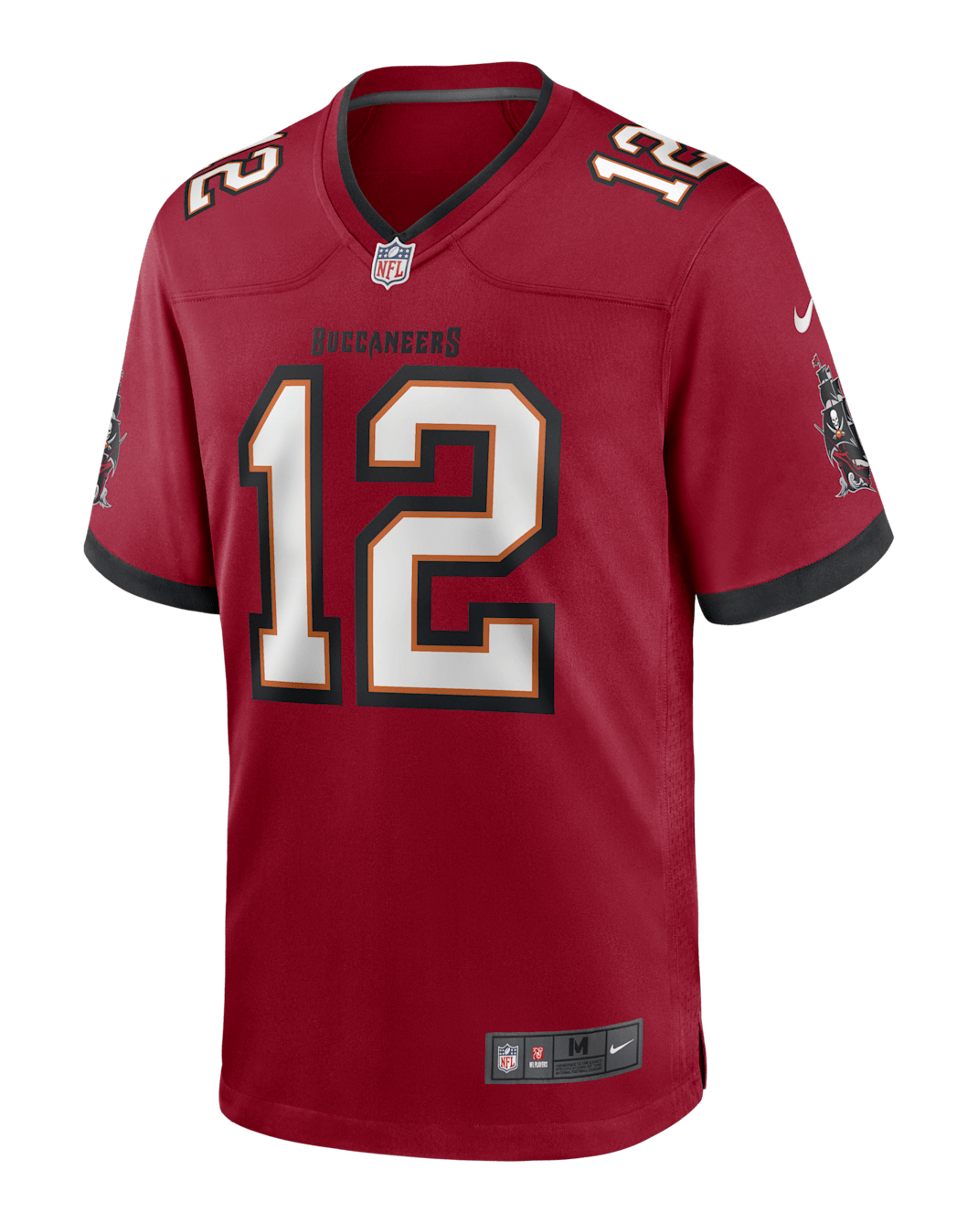Women's Tom Brady #12 Tampa Bay Buccaneers Long Sleeve Football Jersey - Red