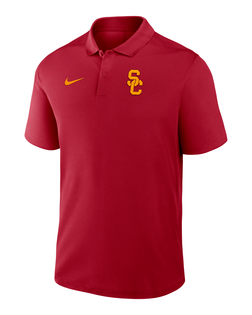 USC Primetime Victory Primary Logo Men's Nike Dri-FIT College Polo - Crimson