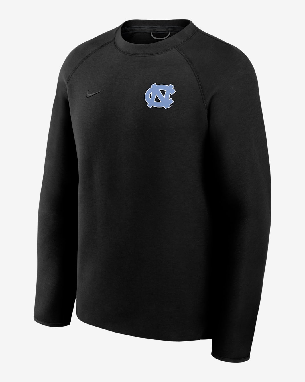 North Carolina Tech Fleece Men's Jordan Brand College Pullover Crew - Black