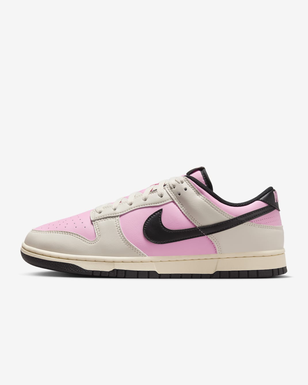 Tenis para hombre Nike Dunk Low Retro - Rosa amanecer/Marrón verdoso claro/Marfil pálido/Negro