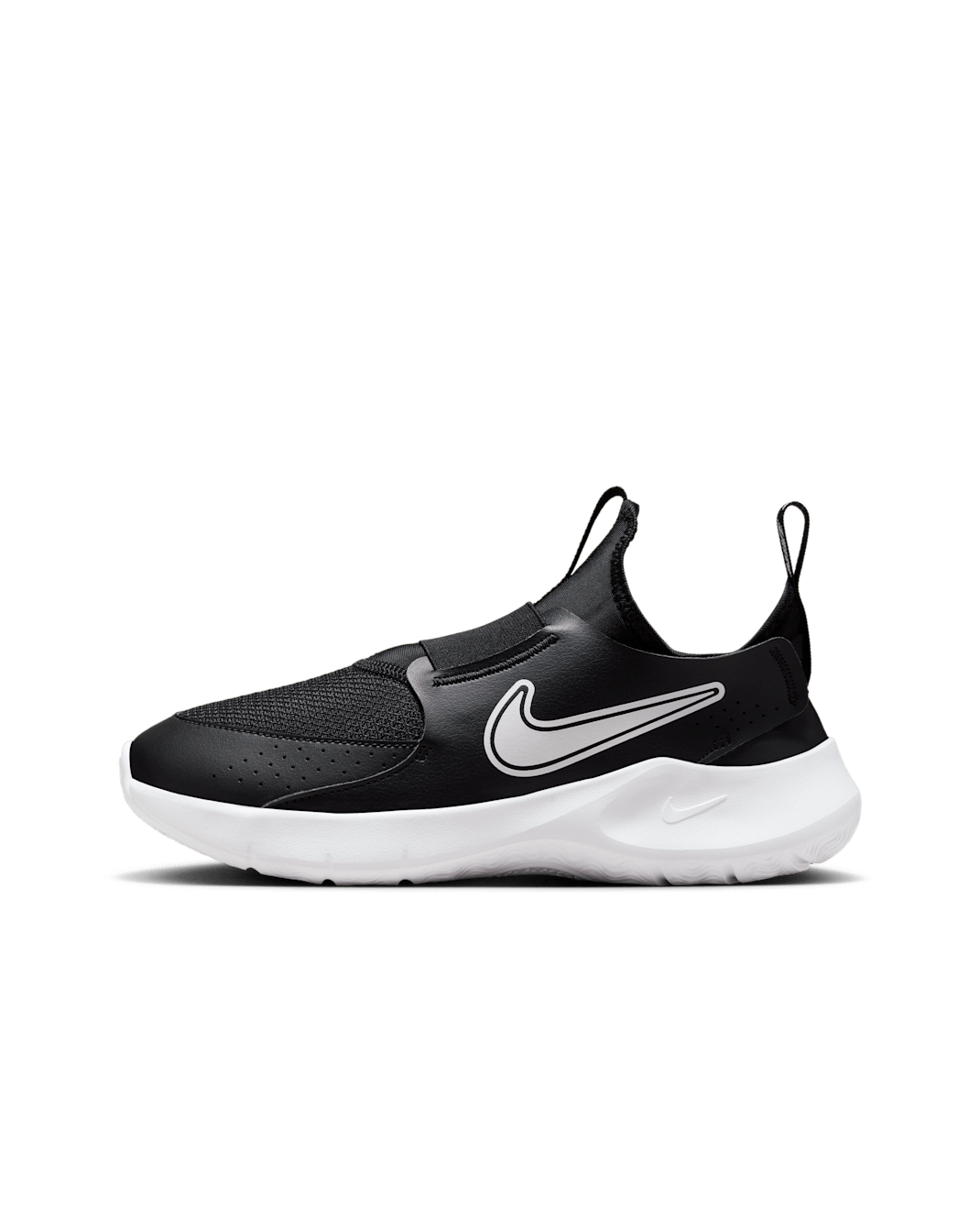 Nike Flex Runner 3 Older Kids' Road Running Shoes - Black/White