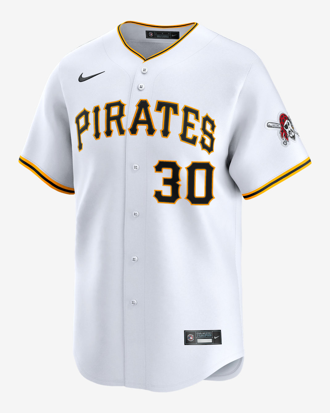Paul Skenes Pittsburgh Pirates Men's Nike Dri-FIT ADV MLB Limited Jersey - White