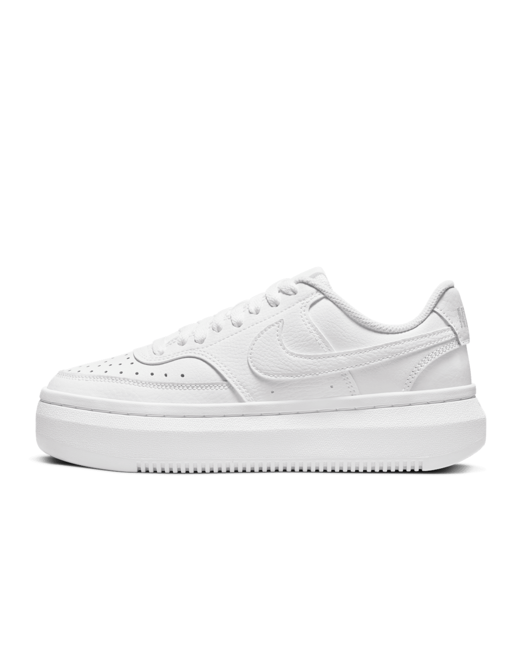 Sko Nike Court Vision Alta för kvinnor - Vit/Vit/Vit