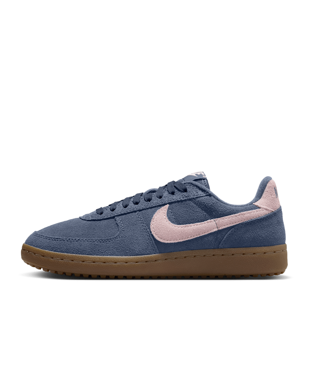 Nike Field General Suede Women's Shoes - Thunder Blue/Gum Dark Brown/Pink Foam