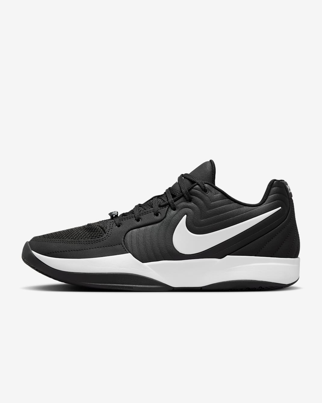Tenis de básquetbol JA 2 - Negro/Negro/Blanco