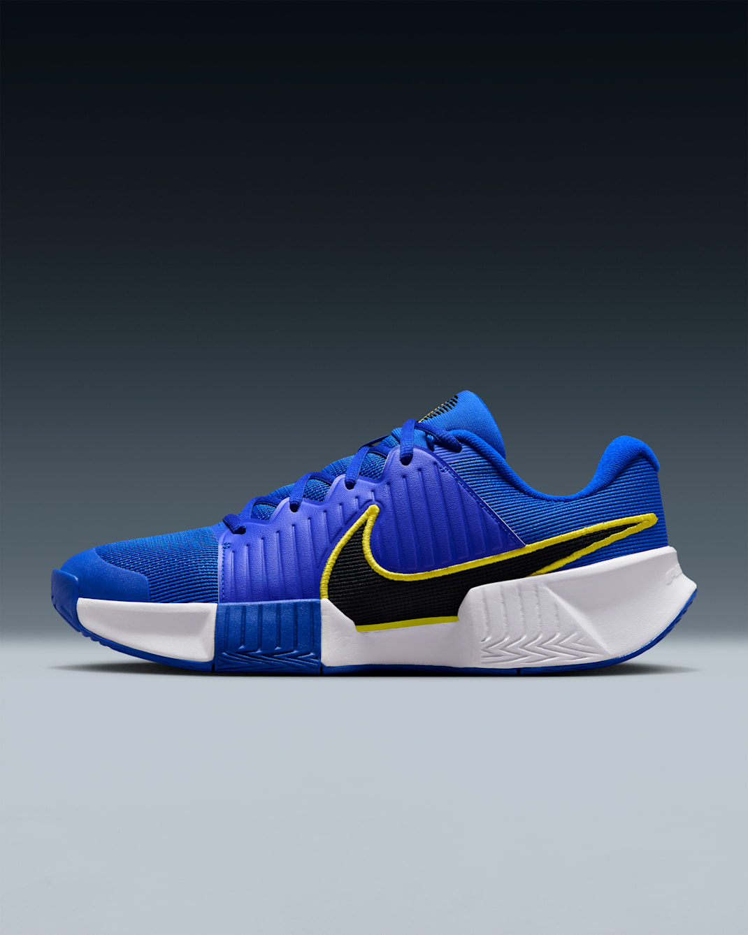 Nike GP Challenge Pro Men's Hard Court Tennis Shoes - Racer Blue/White/Lightning/Black