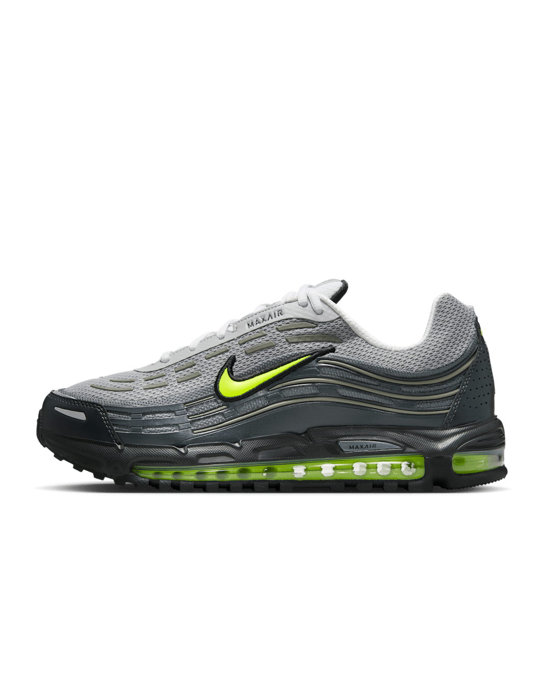 Nike Air Max TL 2.5 Erkek Ayakkabısı - Pearl Grey/Anthracite/Light Graphite/Neon Yellow