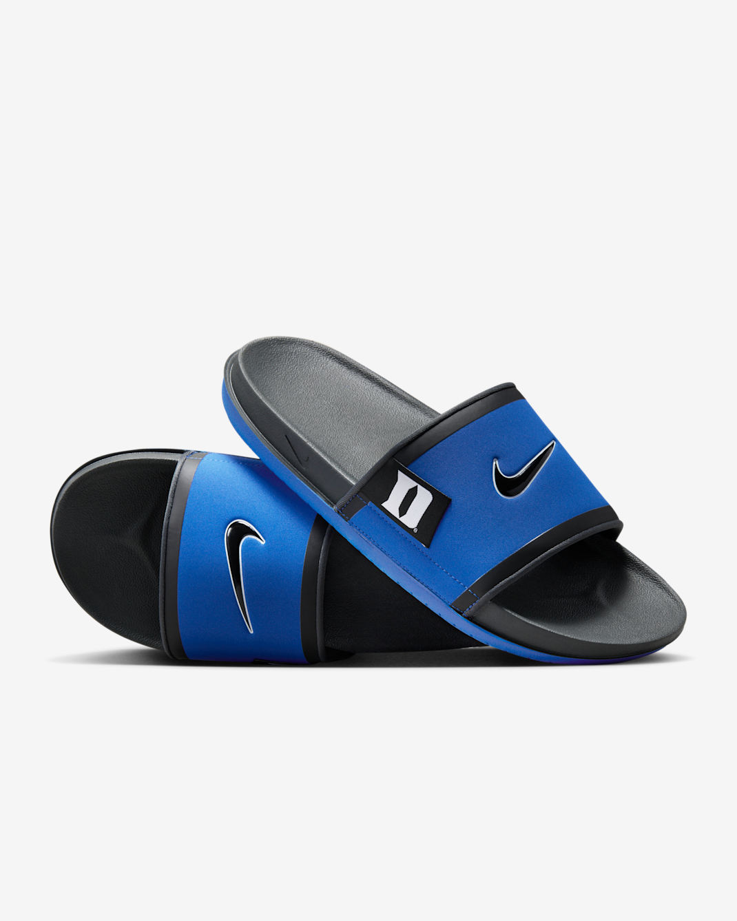 Nike College Offcourt (Duke) Slides - Game Royal/Dark Smoke Grey/Black