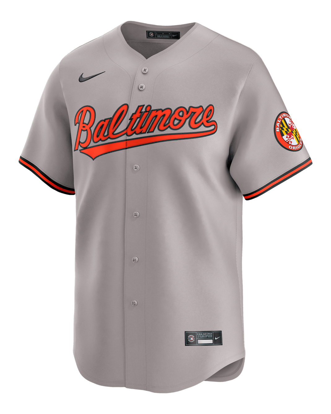 Baltimore Orioles Men's Nike Dri-FIT ADV MLB Limited Jersey - Grey