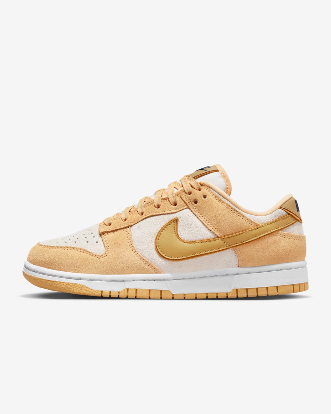Nike Dunk Low LX Women's Shoes - Celestial Gold/Sail/Gold Suede/Wheat Gold