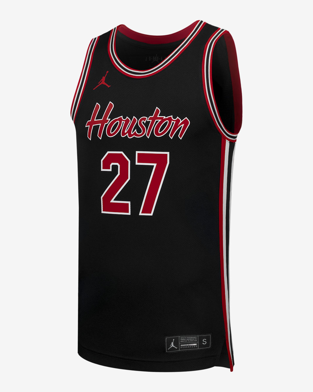 Houston Men's Basketball Nike College Replica Jersey - Black