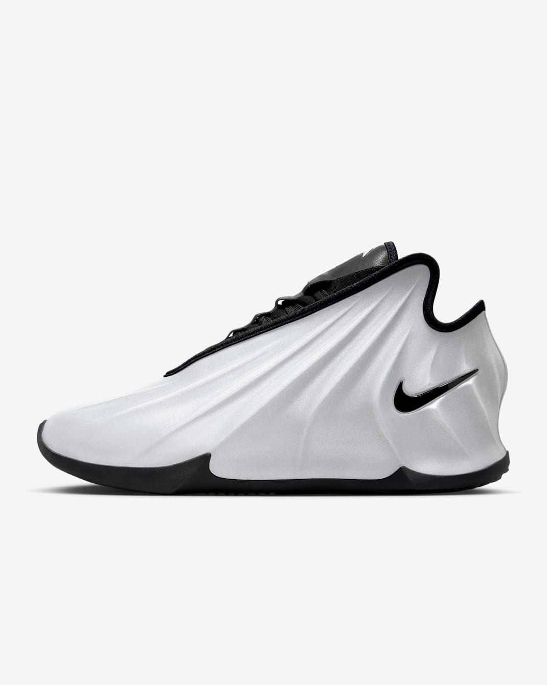 Nike G.T. Future Basketball Shoes - Metallic Silver/White/Black