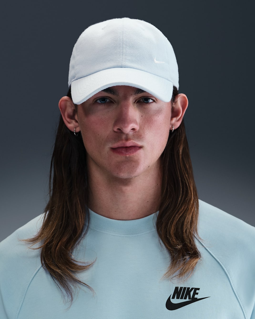 Nike Club Unstructured Cap - Blue Tint/Sail