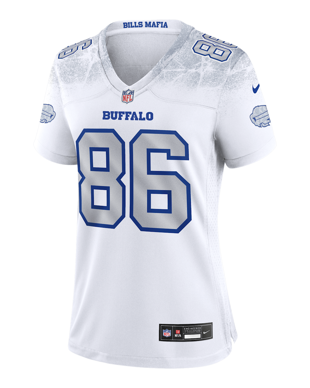 Dalton Kincaid Buffalo Bills Rivalries Collection Women’s Nike NFL Game Jersey - White