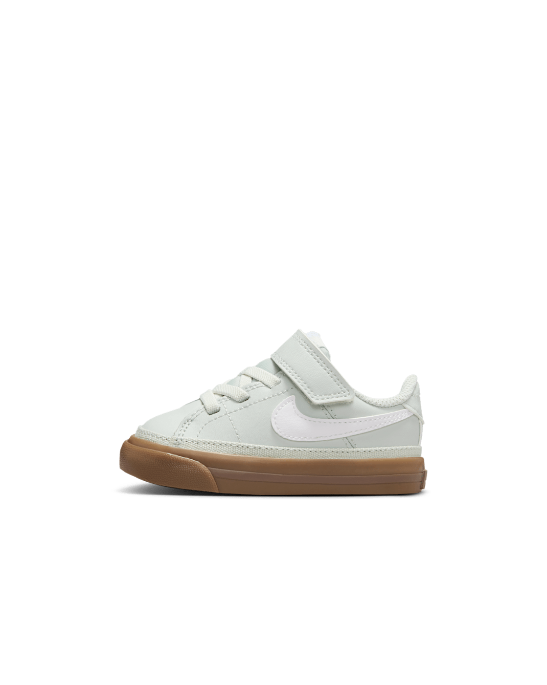 Nike Court Legacy Baby/Toddler Shoes - Light Silver/Gum Dark Brown/White