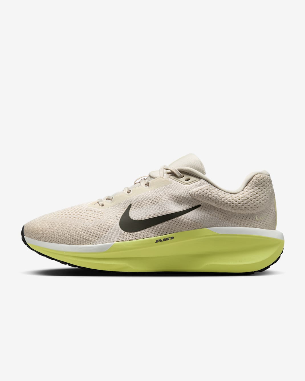 Nike Winflo 11 Men's Road Running Shoes - Light Orewood Brown/Summit White/Light Lemon Twist/Sequoia